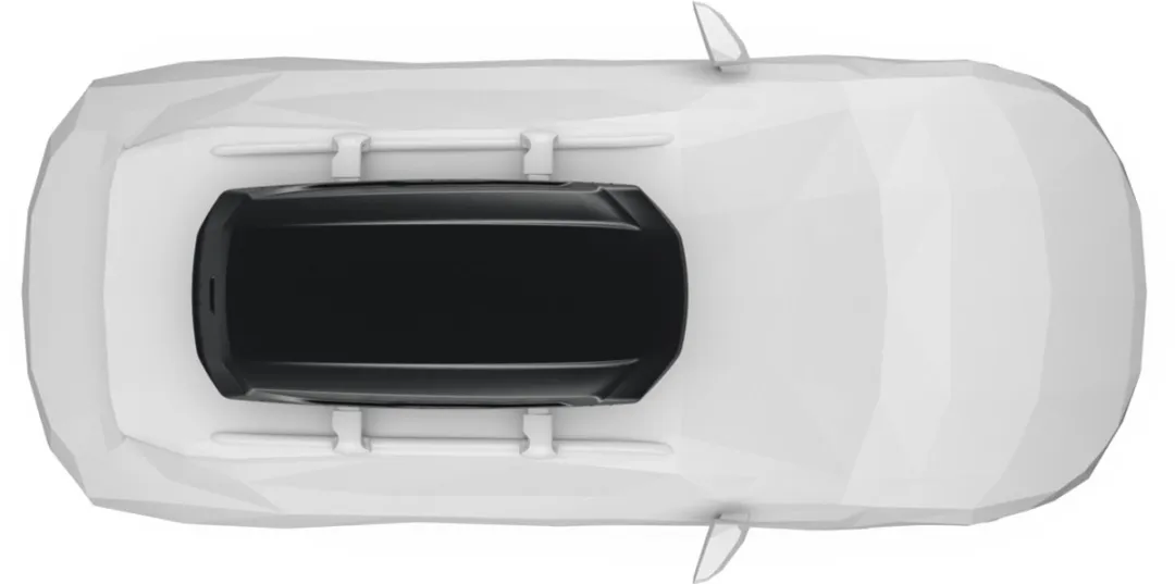 Thule Pulse 2 M 610200 Dakkoffer - 400L - 75kg - Zwart