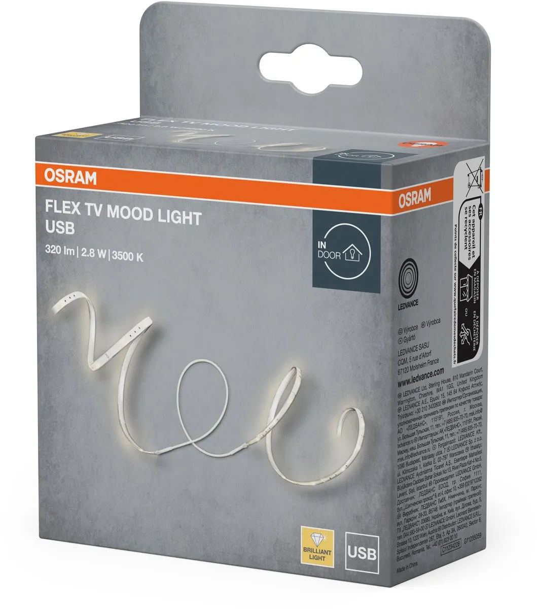 Osram LED-strip USB 5V 1500mm Warmwit