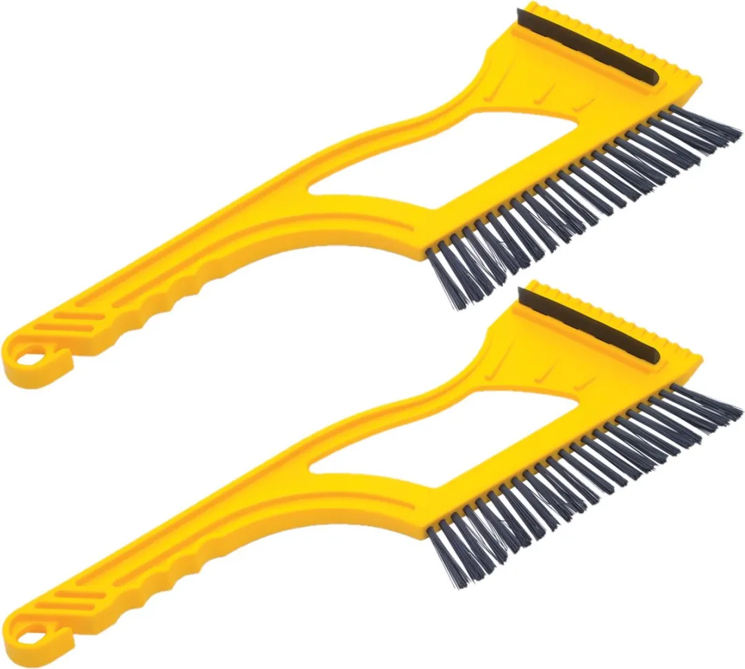 Prosperplast IJskrabber 2-in-1 Geel 9x40cm
