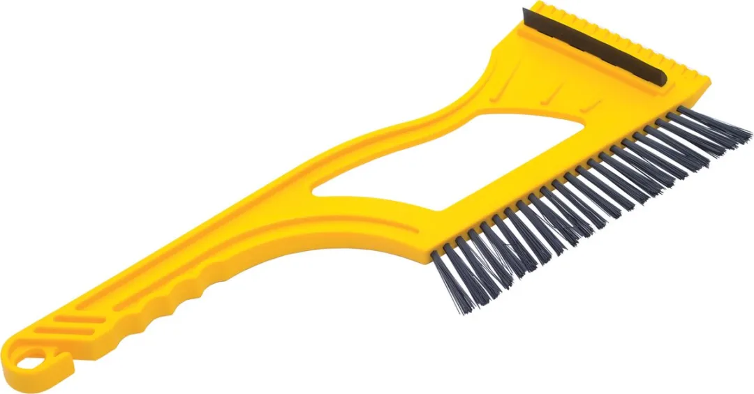 Prosperplast IJskrabber 2-in-1 Geel 9x40cm