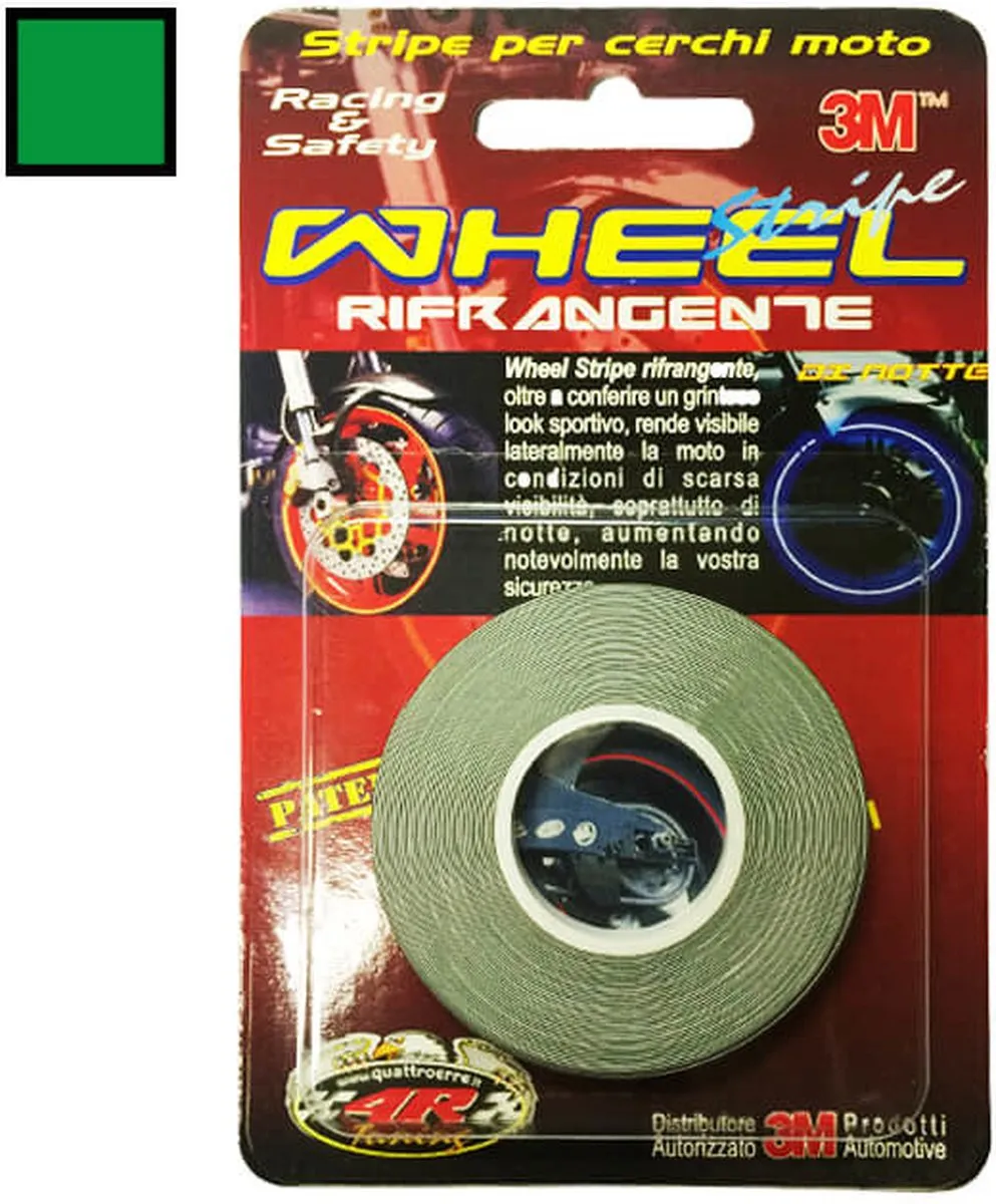 3M Wiel Reflectietape 5mm x 6m - Groen