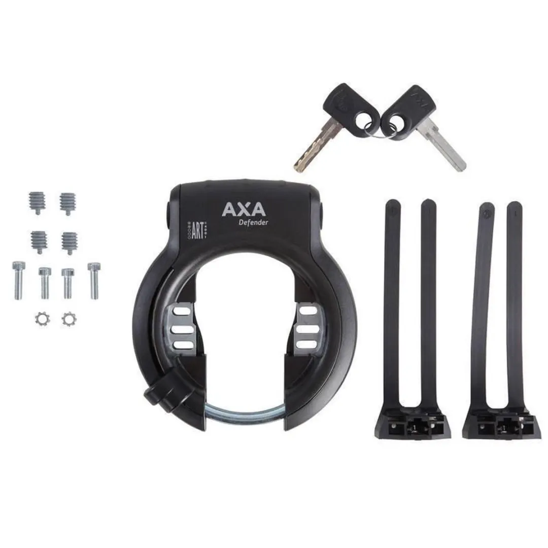 AXA Defender Ringslot - FlexMount Zwart