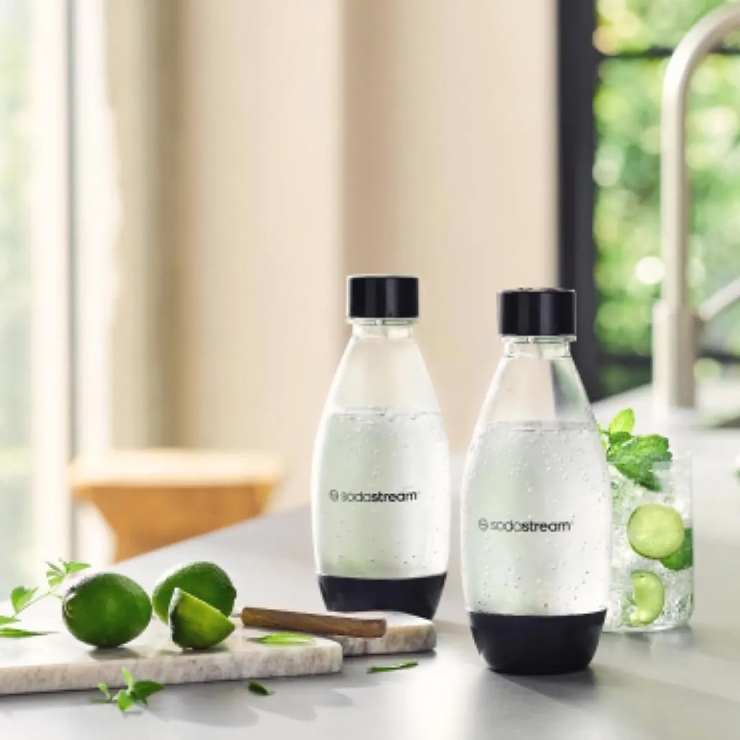 SodaStream Waterfles Twin Pack 0,5L - 2 Stuks - Zwart - afbeelding 3 van 3