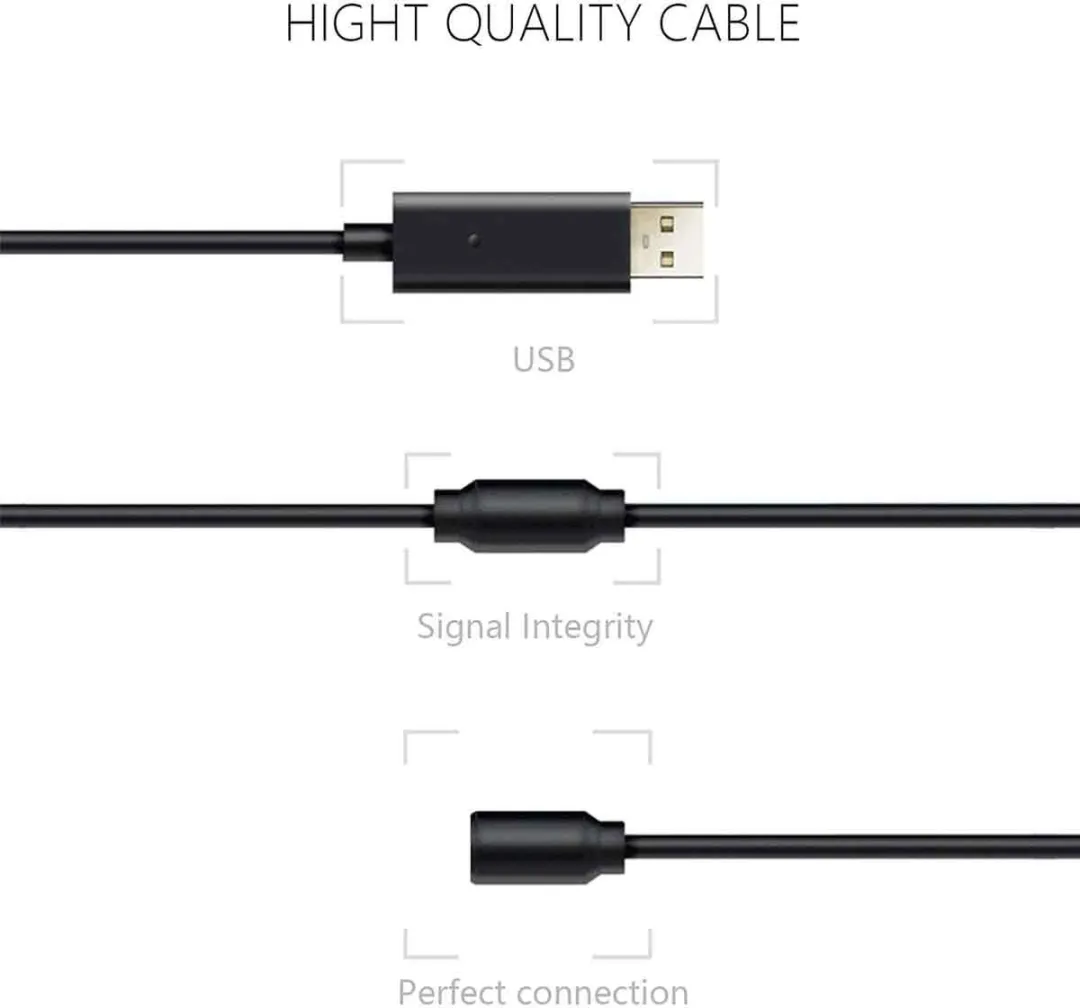 Logitech G920 Pedalen - USB-kabel - Zwart