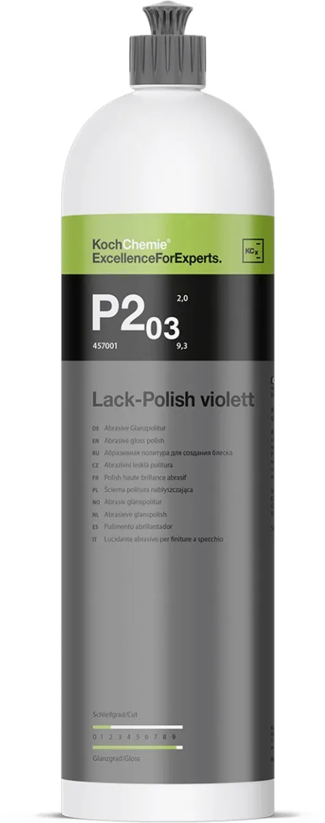 Koch Chemie Lack Polish Violett P2.03 1 liter - Finishing Polijstpasta