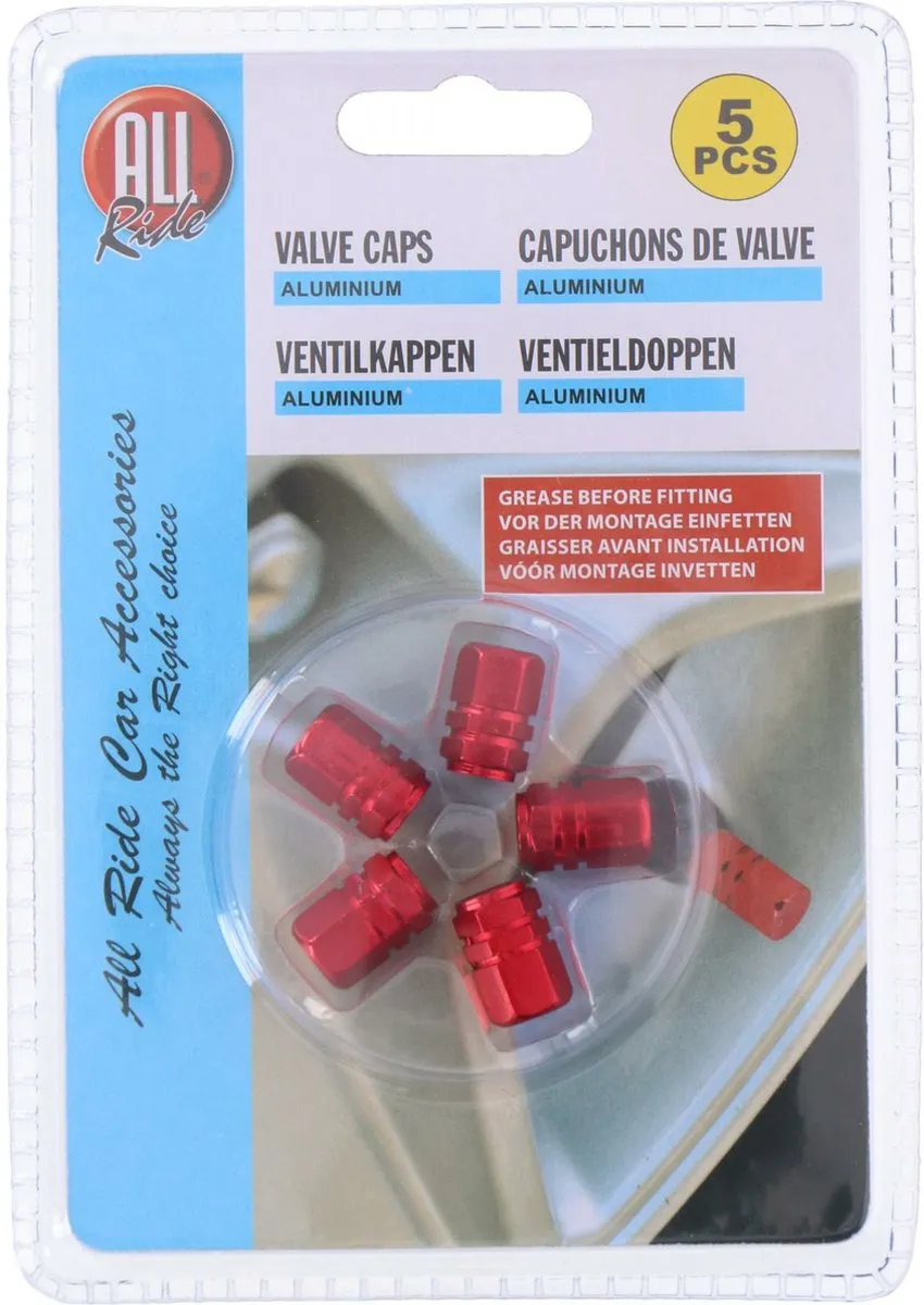 Dunlop Ventieldoppen 5-delig