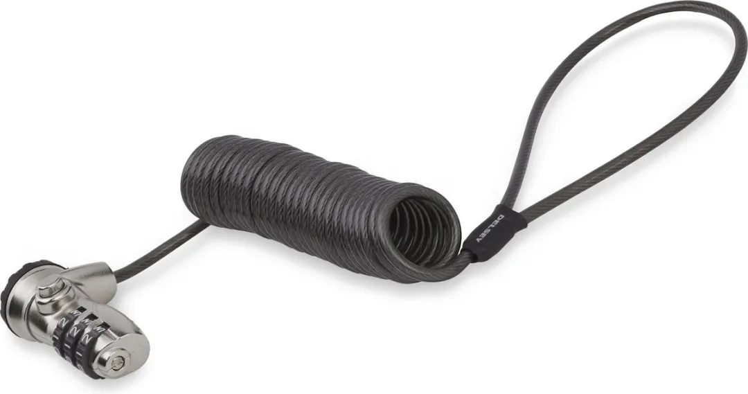 Startech Veiligheidskabel LTLOCK3DCOIL - 1,83m - Zwart