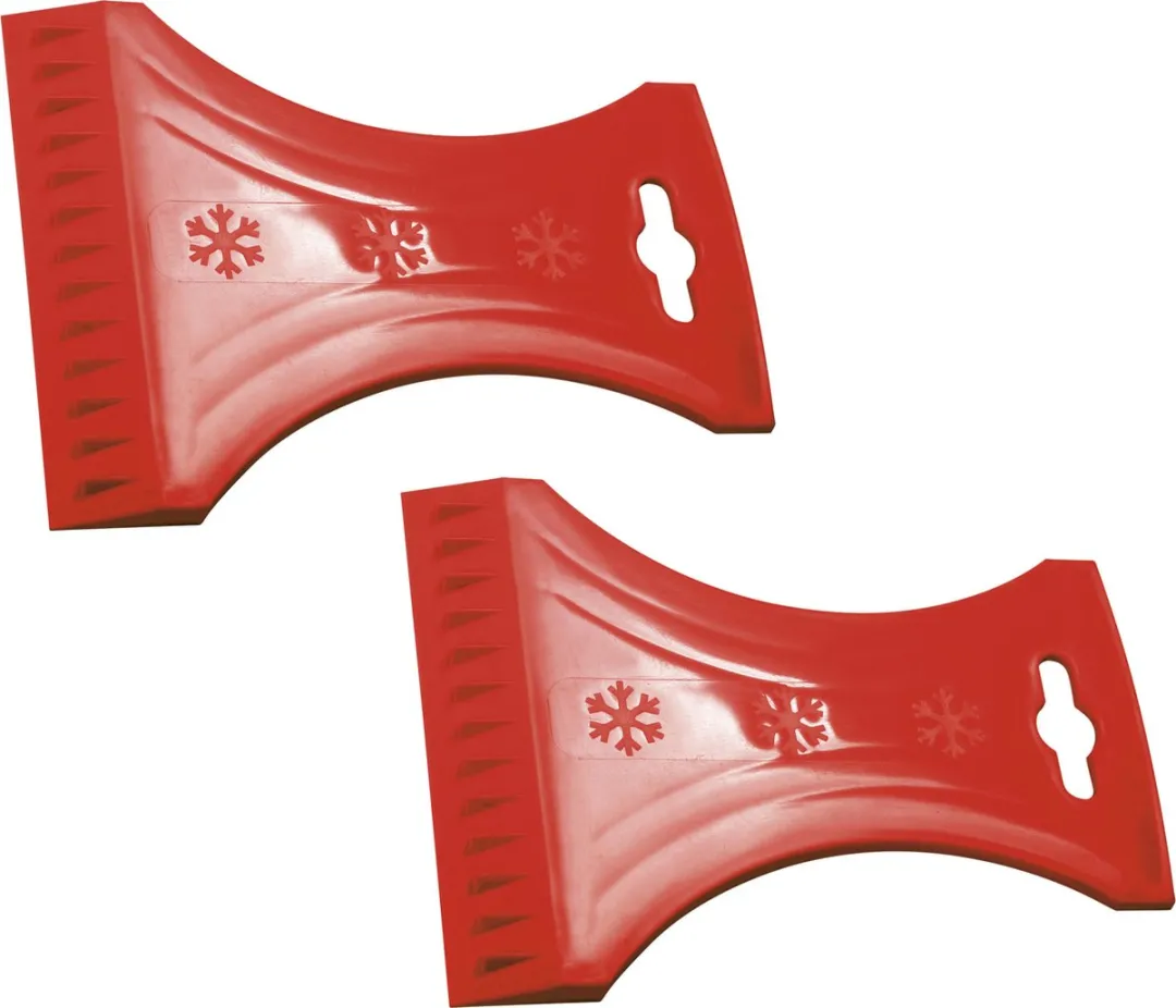 Prosperplast IJskrabber Rood - 10x13cm