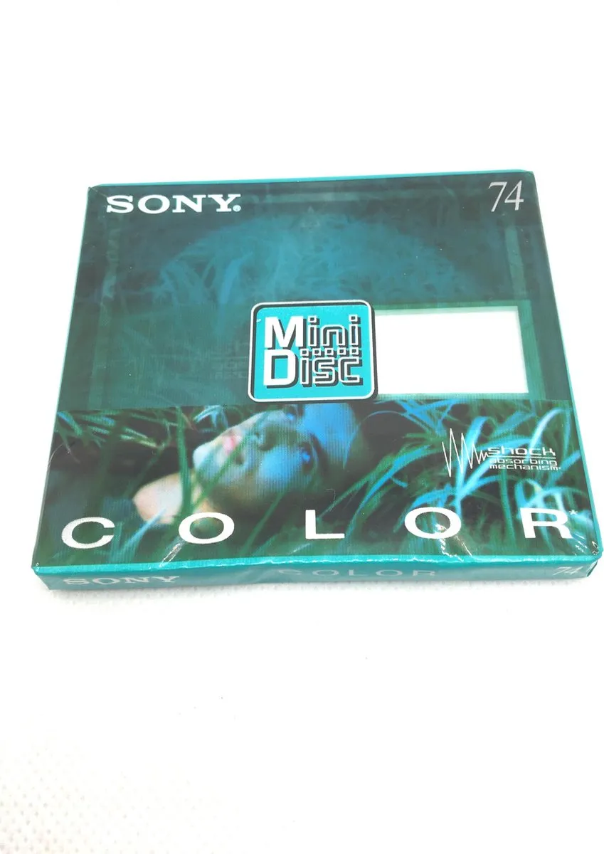 Sony 74 Min Minidisc Color Collection