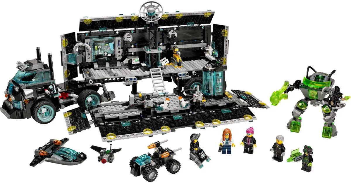 LEGO Ultra Agents Hoofdkwartier 70165 - 1060 Stenen