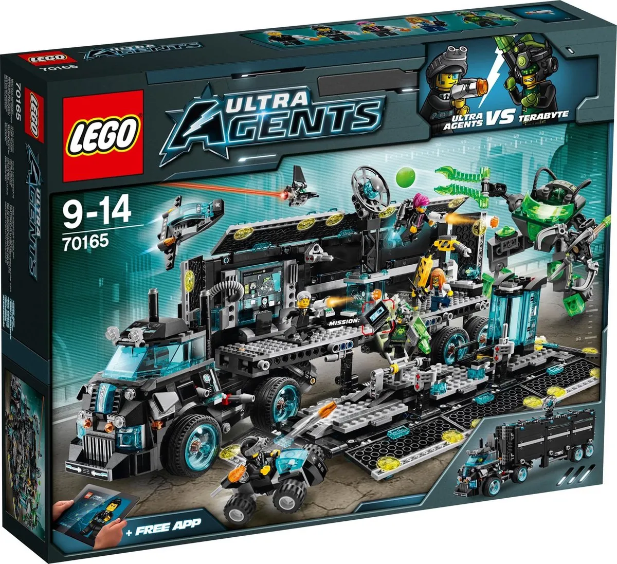 LEGO Ultra Agents Hoofdkwartier 70165