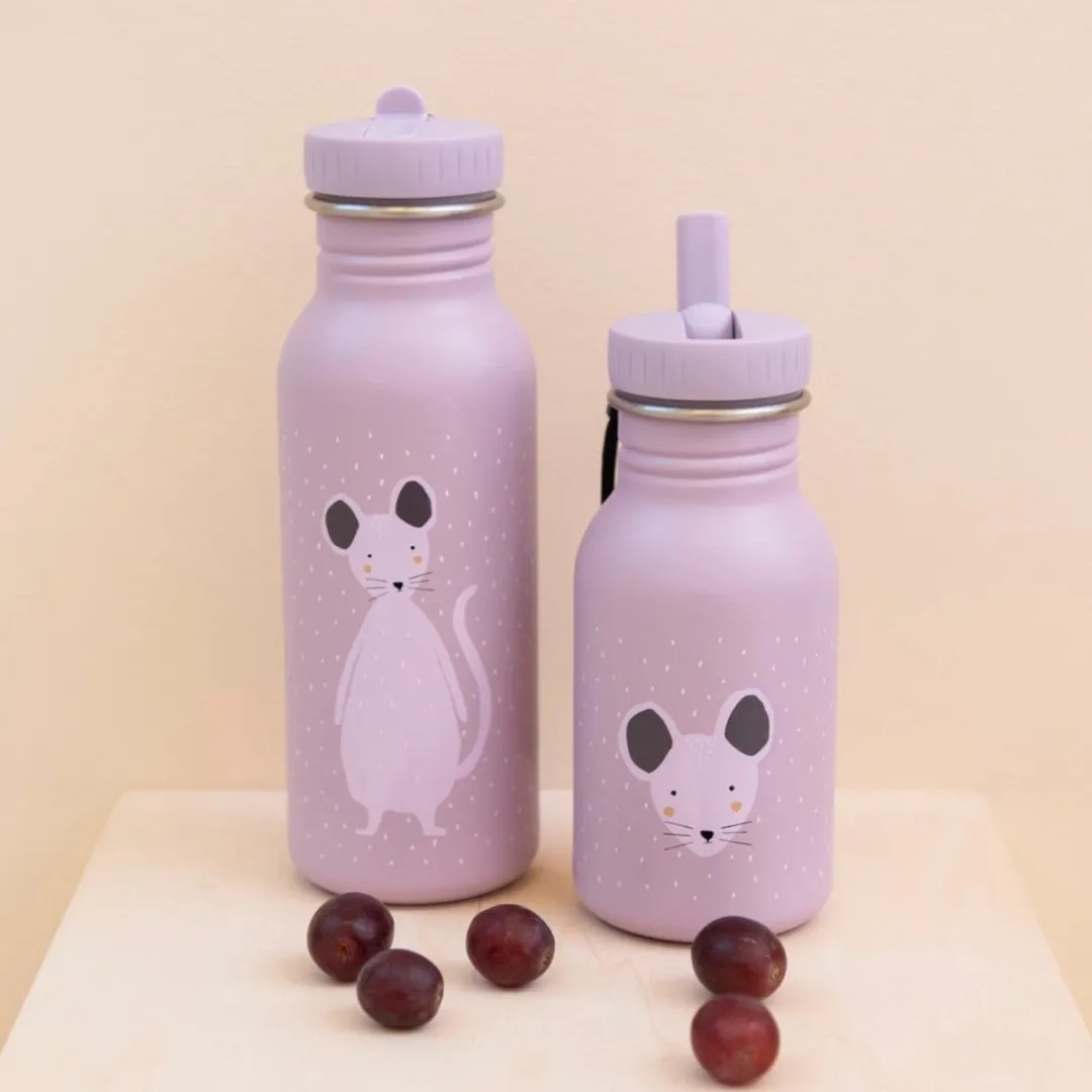 Trixie Mrs. Mouse RVS Waterfles 350ml - Violet