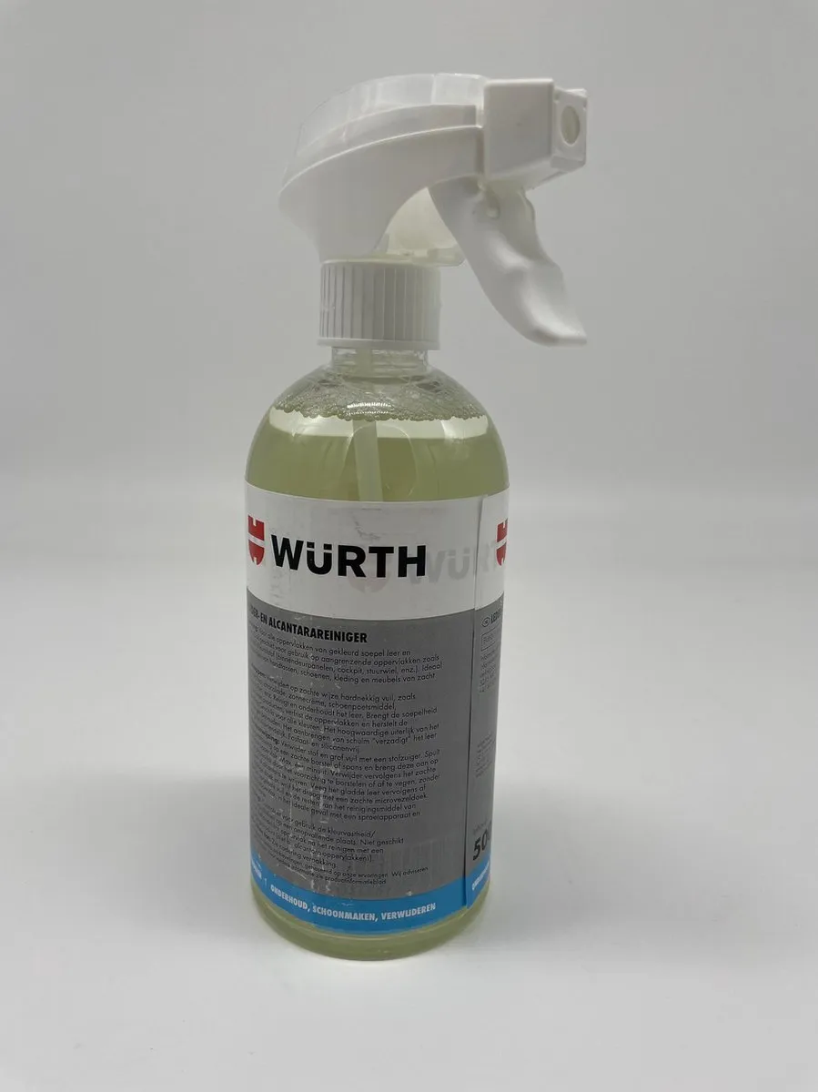 Würth Leder- en Alcantarareiniger 500ml