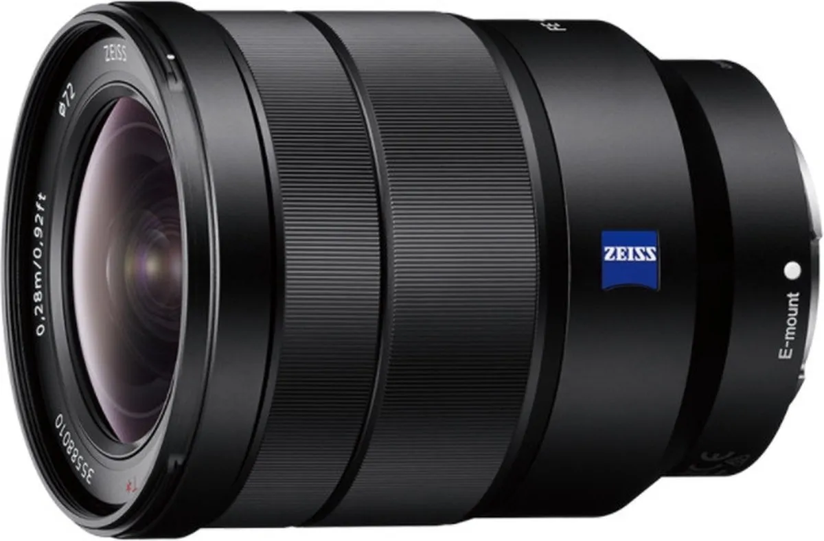 Sony FE 16-35mm f/4 ZA OSS Lens - 72mm