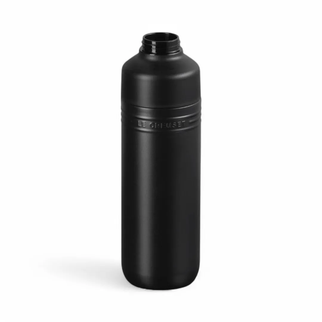 Le Creuset Drinkfles On The Go 1L - Mat Zwart