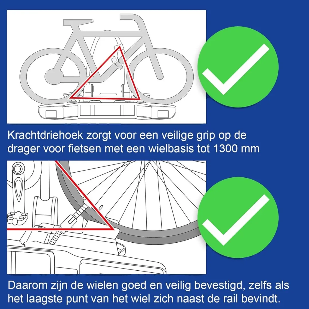 Westfalia Bikelander Classic BC60 Fietsendrager - 2 Fietsen - Zwart