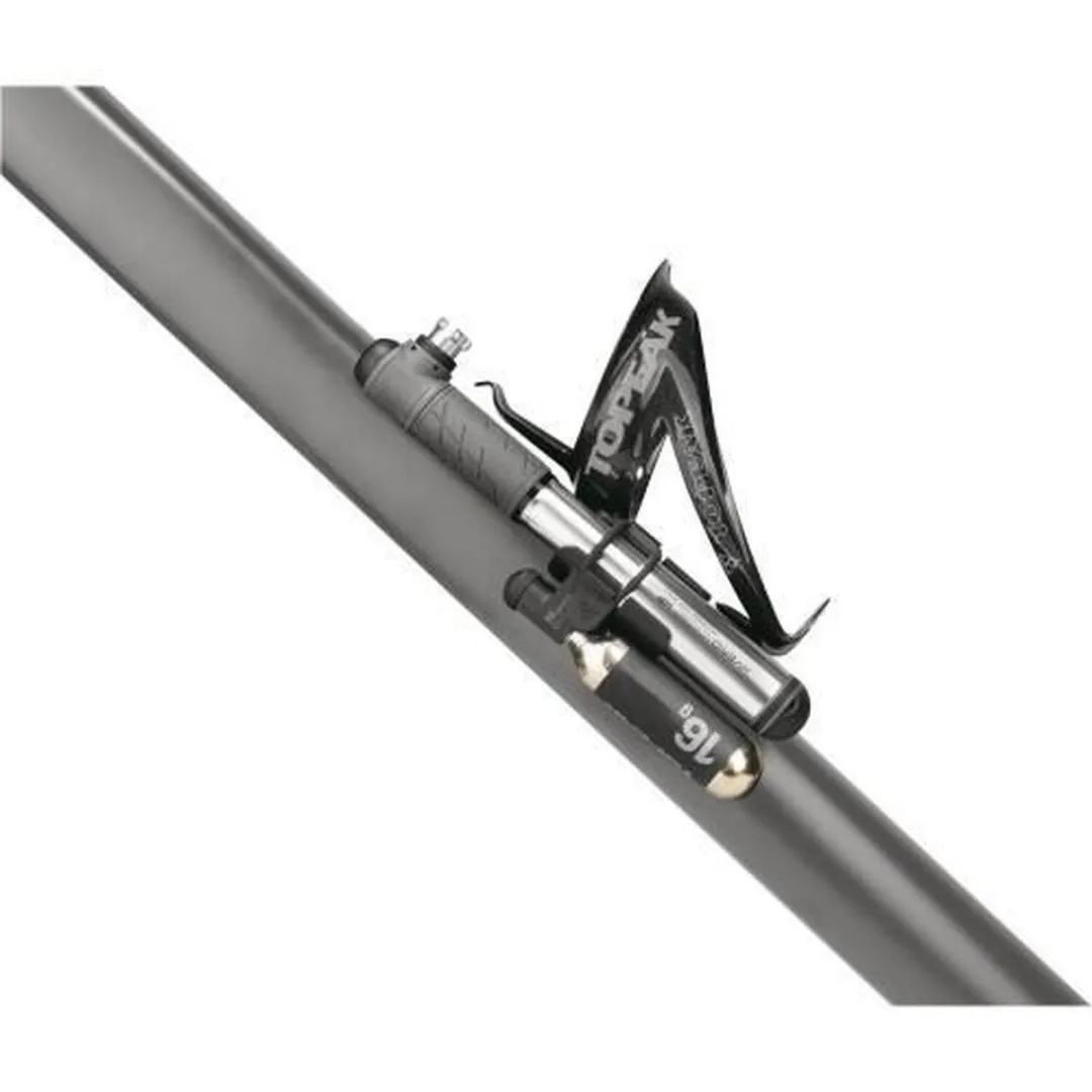 Topeak HybridRocket HP Minipomp - 99g - Zwart - afbeelding 6 van 6