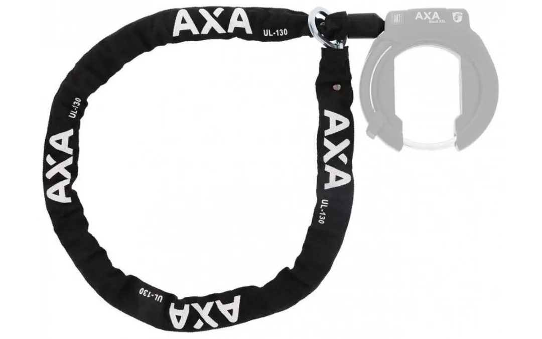 AXA Block XXL ULC-130 Ringslot met ketting - 130cm - Zwart