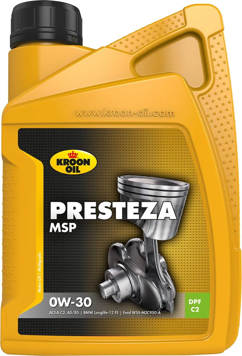 Kroon-Oil Presteza MSP 0W-30 Motorolie 1L