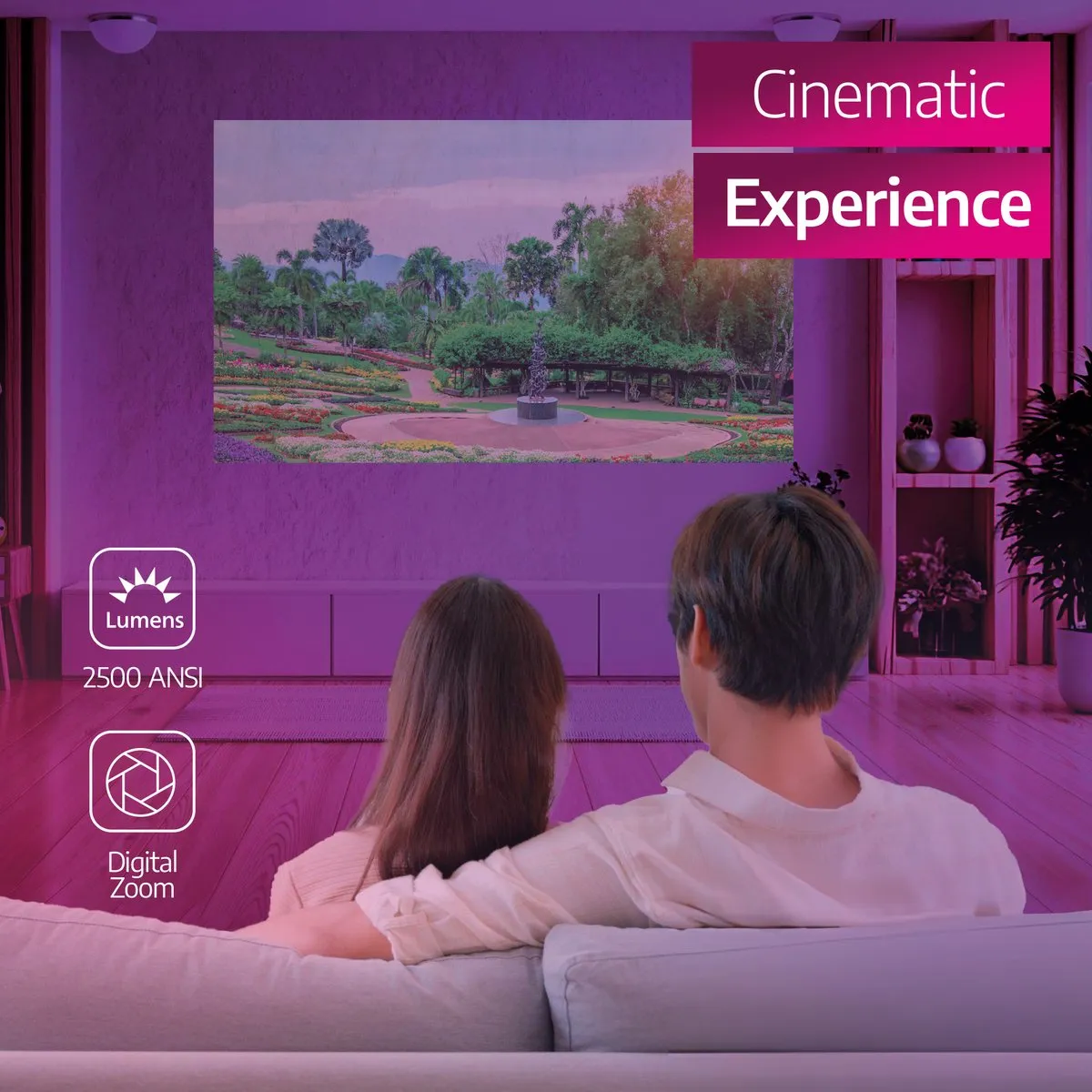 Philips GamePix 800 GMX800/INT Beamer - Full-HD - 150" - Zwart