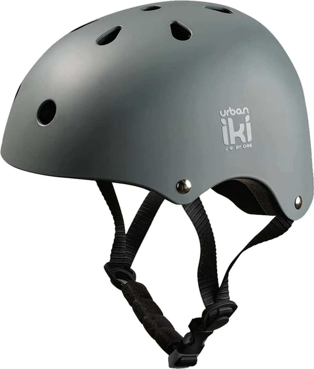 Urban Iki Ishikoro Grey Fietshelm