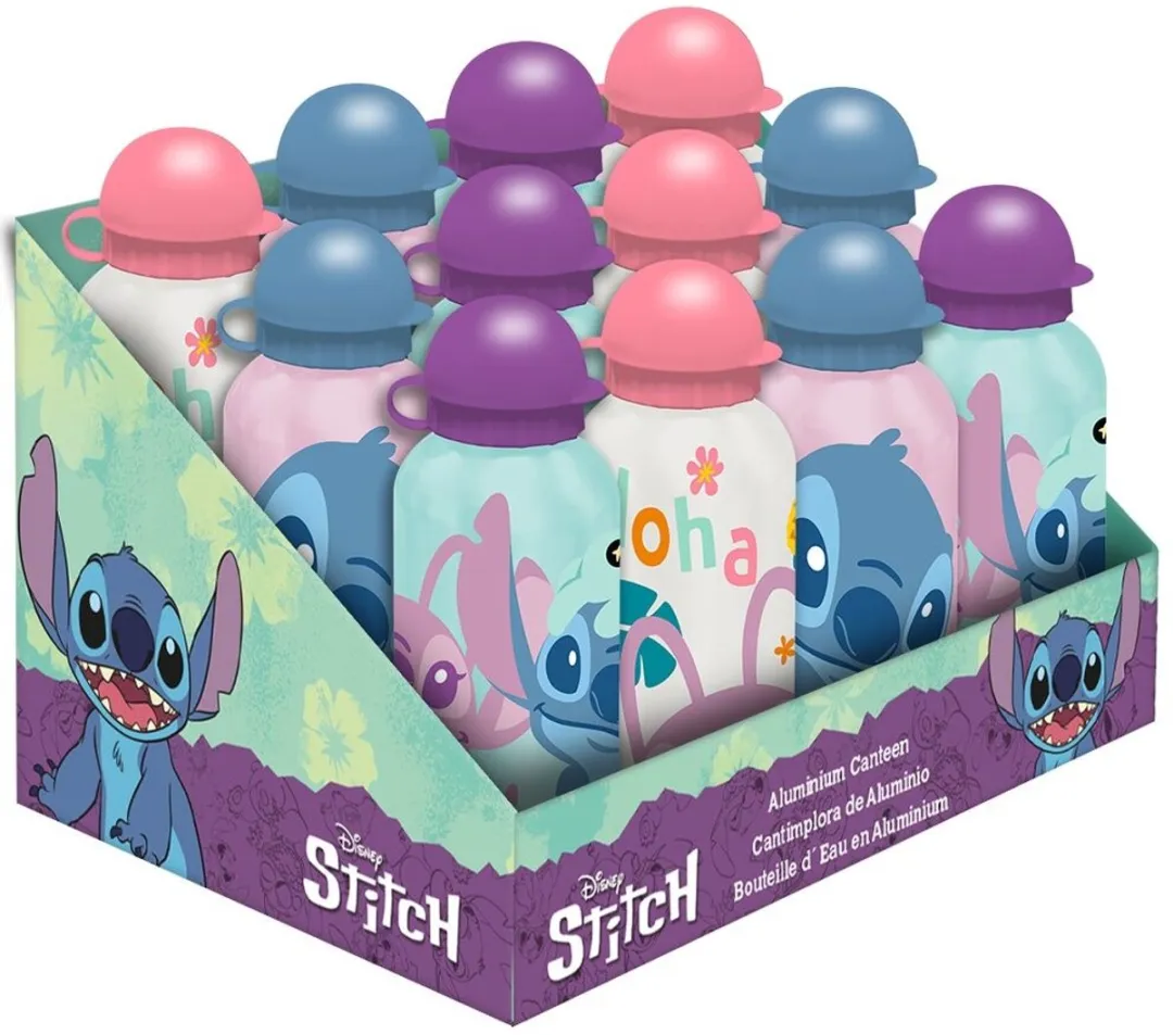 Disney Lilo & Stitch Aluminium Drinkfles 500ml - Multi