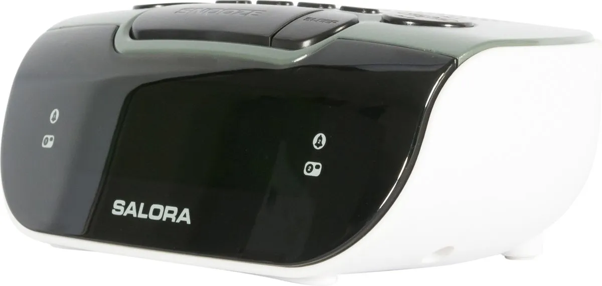 Salora ALARMCLOCK612 Wekkerradio - AM/FM - 2 Wektijden - Zwart - afbeelding 6 van 6