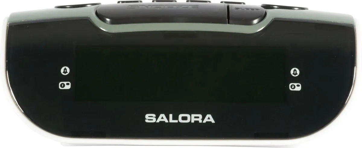 Salora ALARMCLOCK612 Wekkerradio - AM/FM - 2 Wektijden - Zwart
