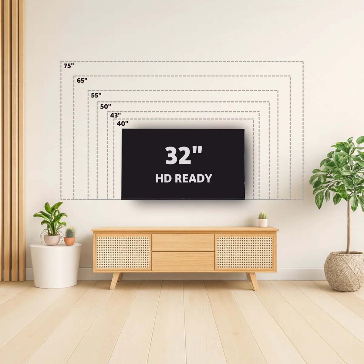 Salora FOD32HV Smart TV 32 inch - HD Ready - Zwart