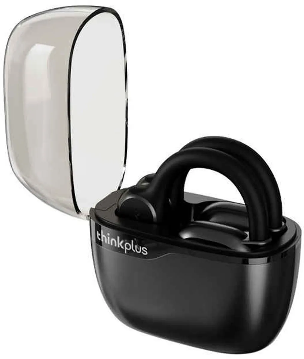 Lenovo LP76 Bluetooth Oordopjes - Oorhaak - Zwart