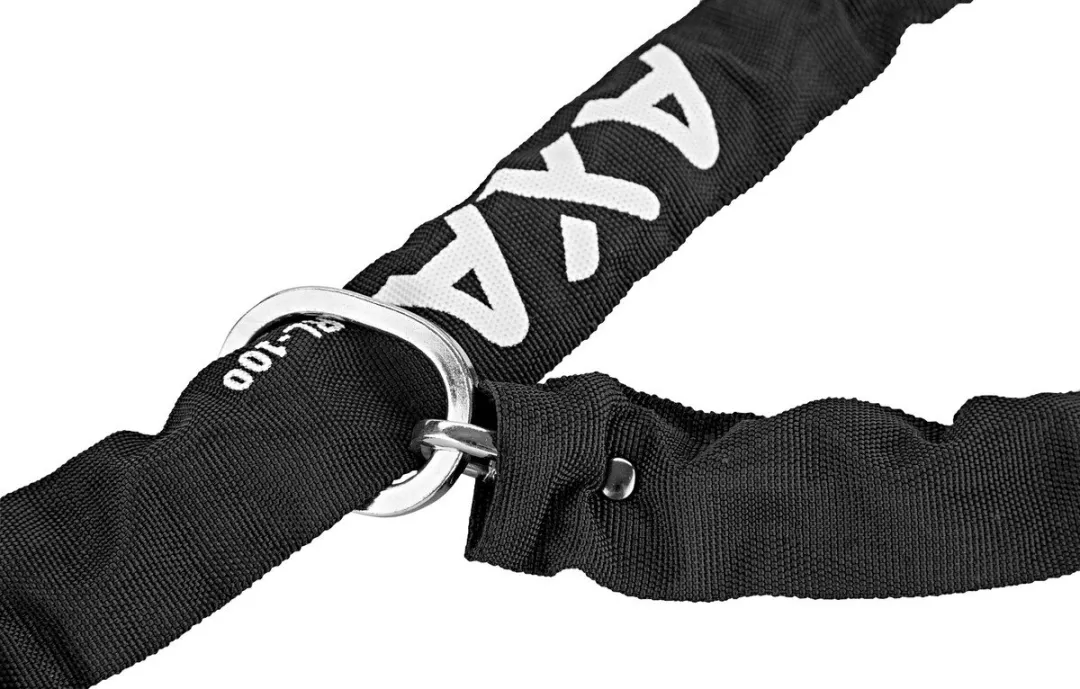 AXA Victory Frameslot met Insteekketting 100cm - Zwart