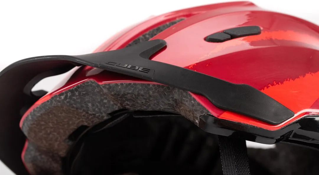 CUBE Fietshelm Ant - Kinderhelm - 11 Ventilatiegaten - SNAP 360 CUBE fit-systeem - X-Lock-montagesysteem - EPS Double In-Mould - 49-55 cm - S - Rood