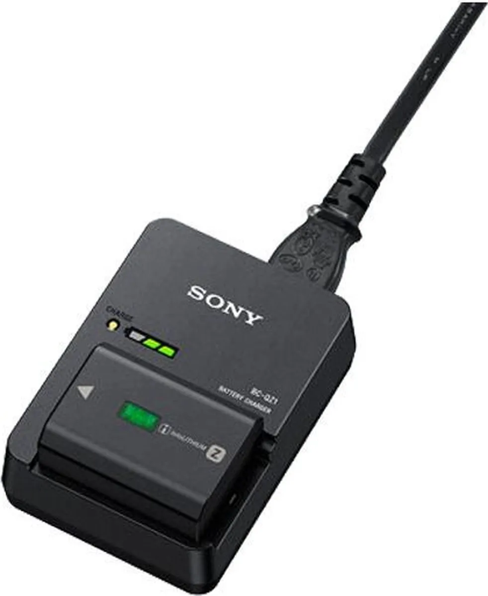 Sony BCQZ1.CEE Acculader NP-FZ100 - Zwart