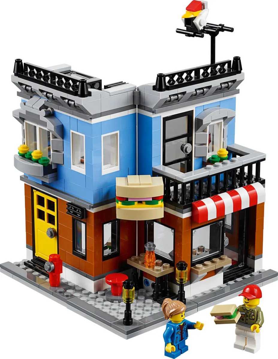 LEGO Creator Hoekrestaurant 31050 - 467 Stukken - Multicolor
