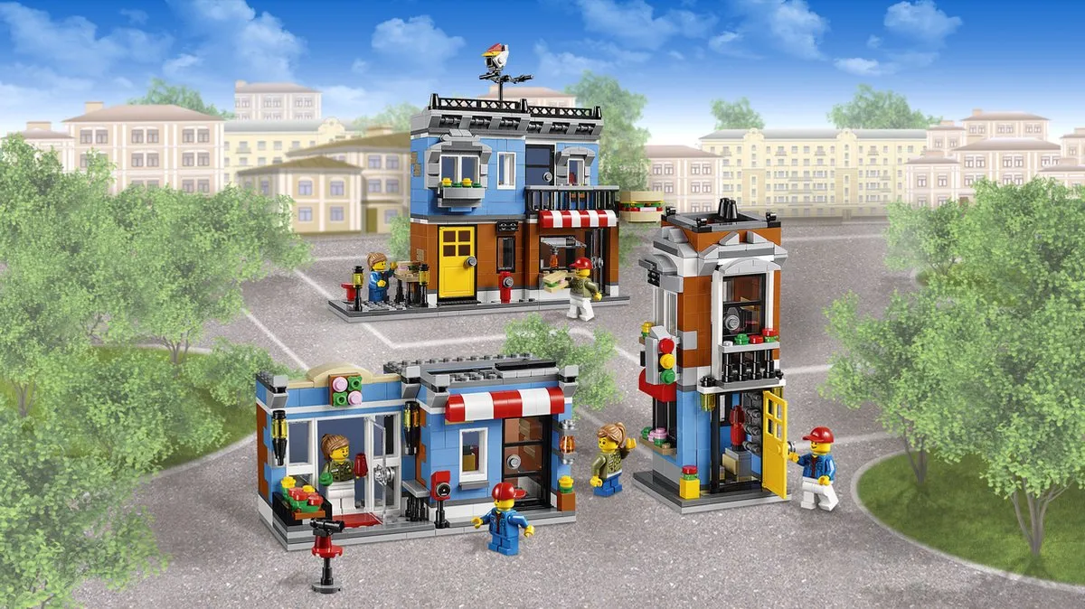 LEGO Creator Hoekrestaurant 31050 - 467 Stukken - Multicolor