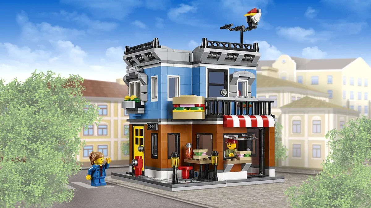 LEGO Creator Hoekrestaurant 31050 - 467 Stukken - Multicolor