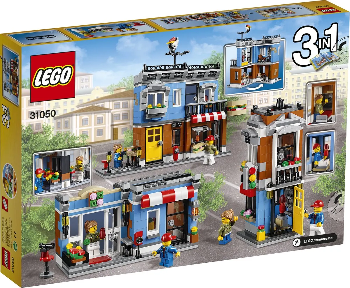 LEGO Creator Hoekrestaurant 31050 - 467 Stukken - Multicolor
