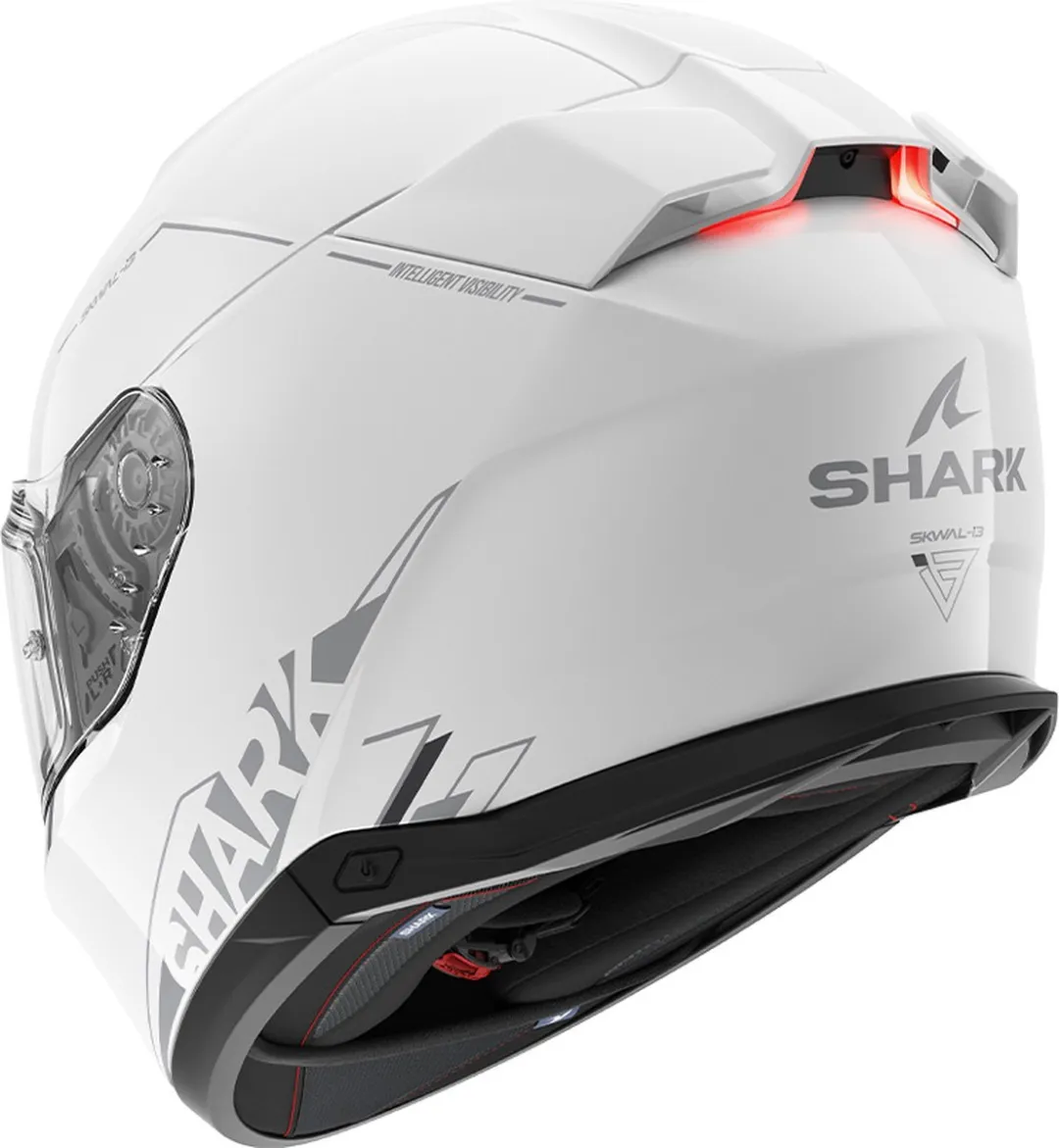 Shark Skwal i3 Helm - Maat L - Wit - afbeelding 2 van 3