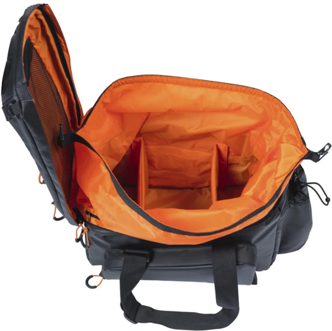 Basil Miles Tarpaulin Trunkbag XL Pro 36L - MIK-9 - Zwart/Orange