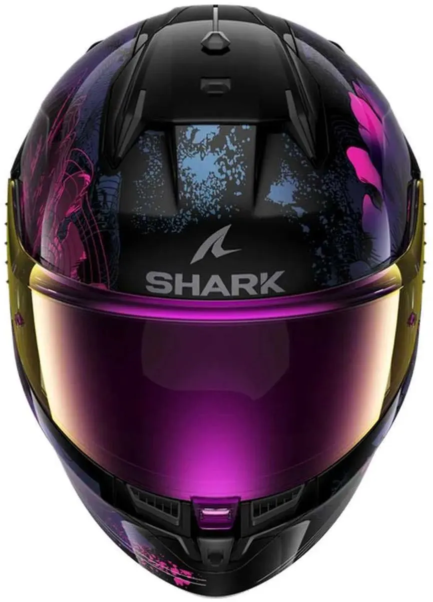 Shark D-SKWAL 3 Mayfer Integraal Helm - Maat M - Black Violet Glitter
