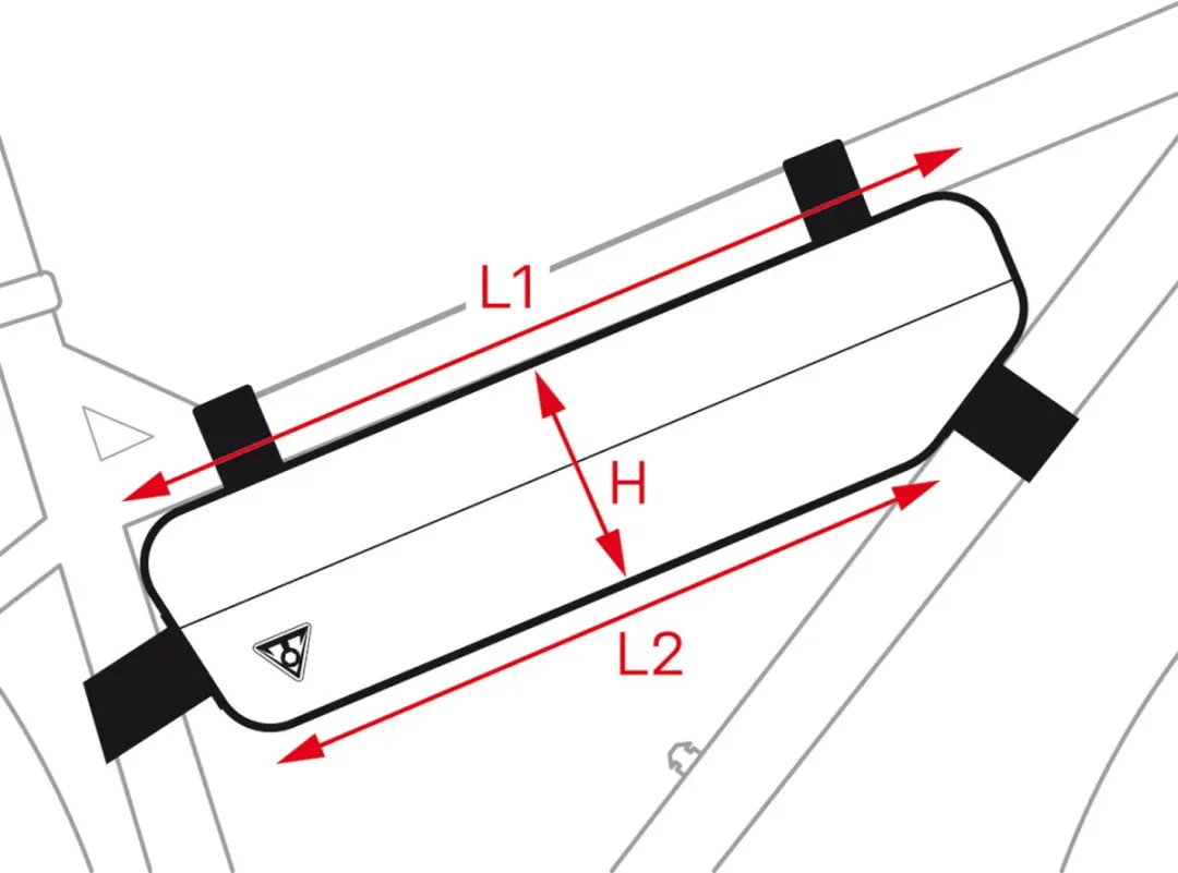 Topeak frametas MidLoader 4,5L - 15003023