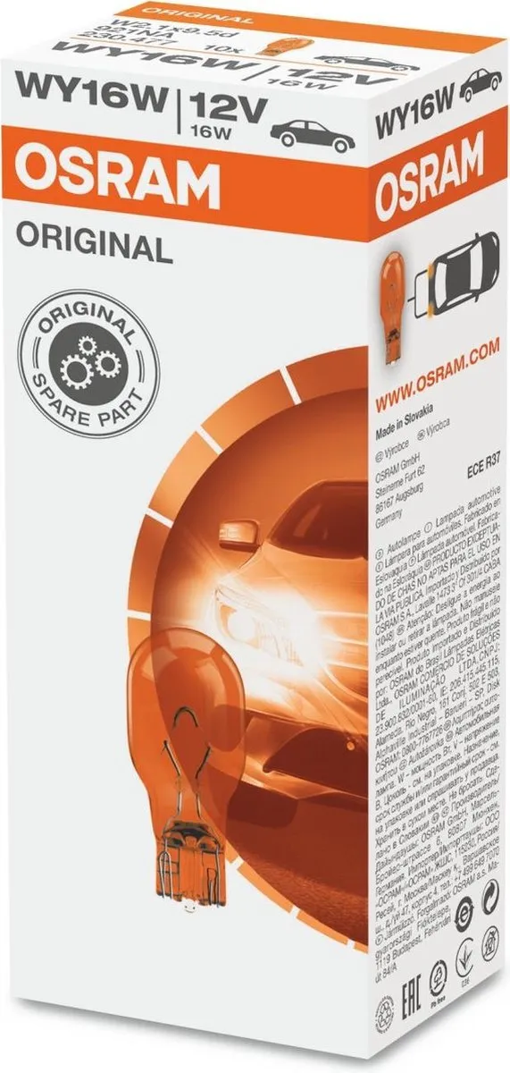 Osram WY16W Autolamp 16W 12V