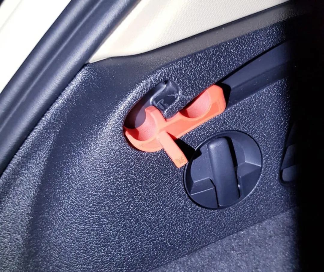 Audi Q3 8U Achterklep Houders Hoedenplank - 8U0863880L - 2 Stuks - Zwart