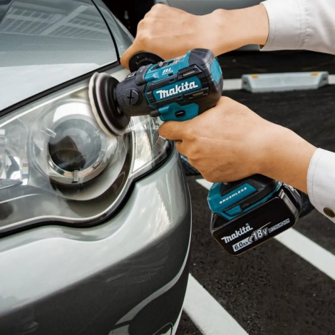 Makita DVP300 Verticale Accu Polijstmachine 18V - afbeelding 6 van 6