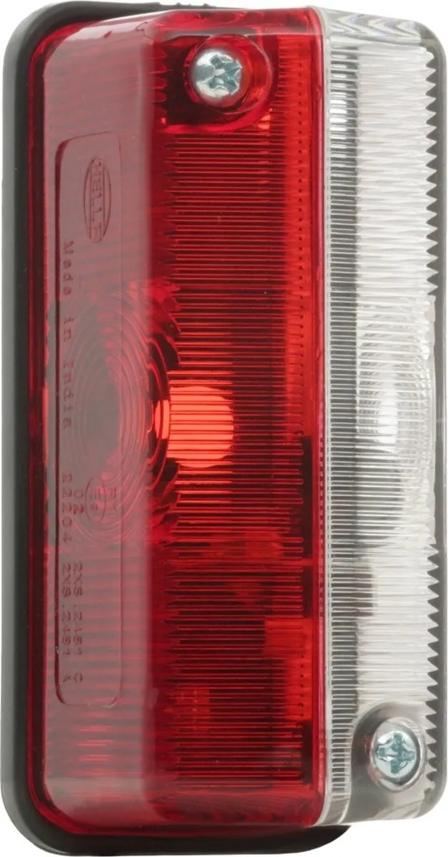 Hella Zijmarkeringslicht Rood/Wit 92x42x37mm