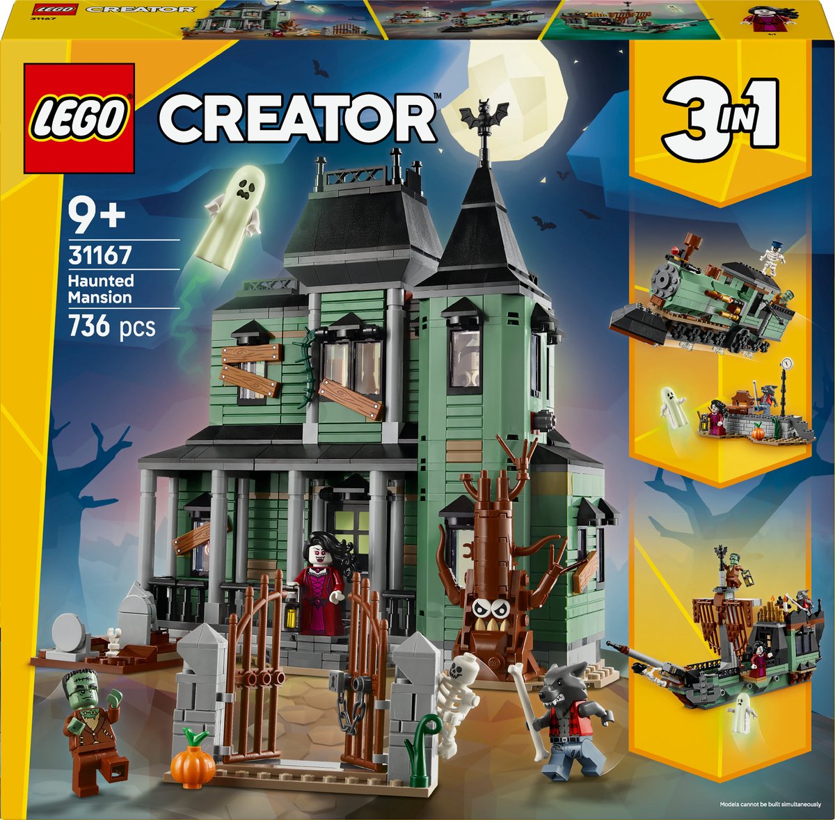LEGO® Creator 3in1 Spookhuis - 31167