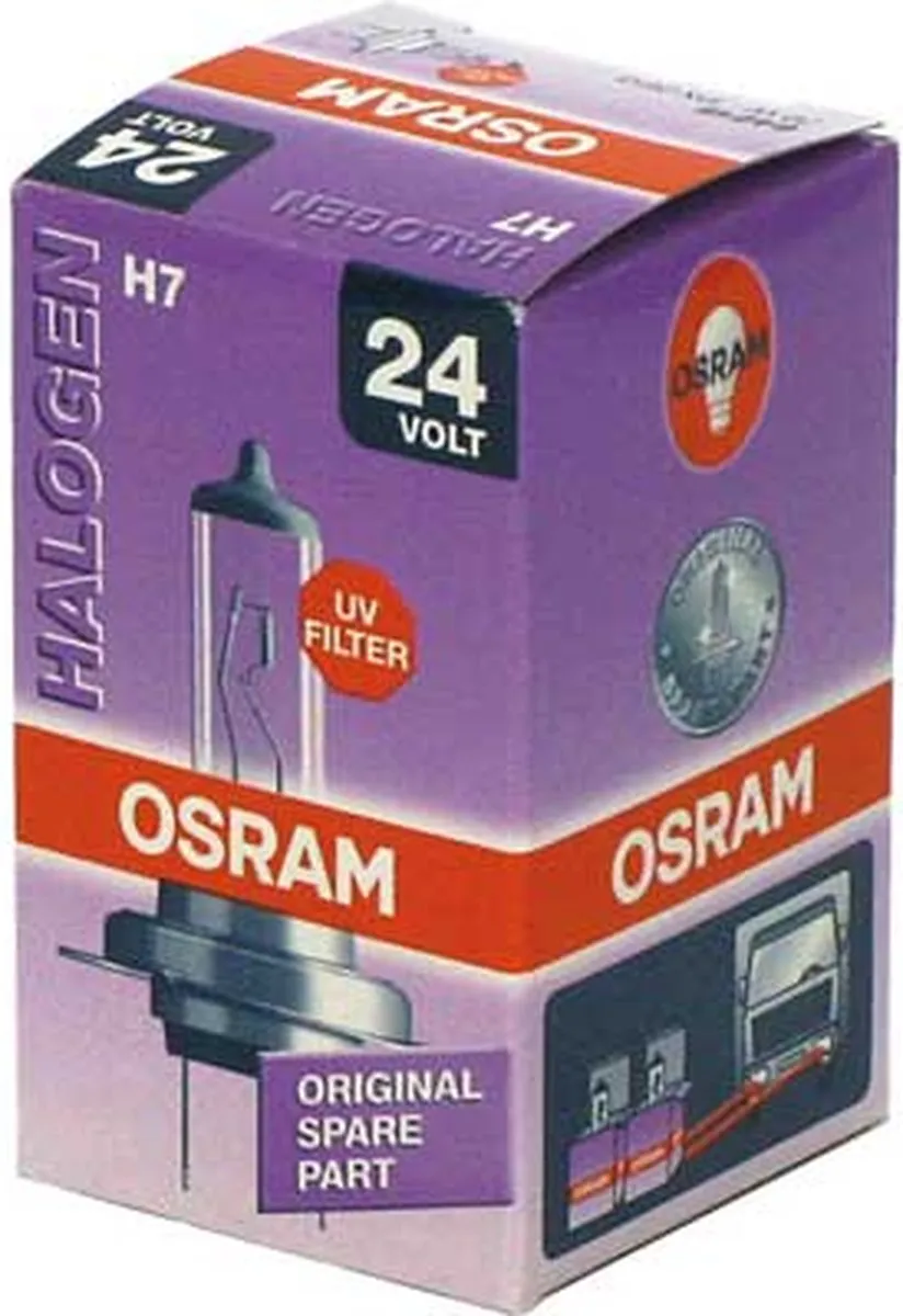 Osram H7 24V 70W Autolamp - 1 Stuks