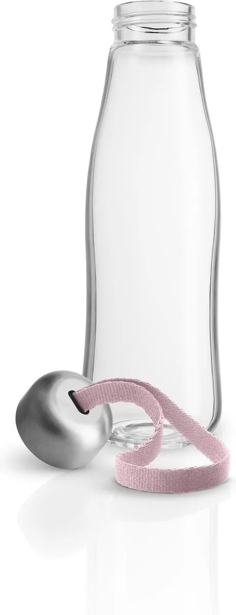 Eva Solo Drinkfles 500ml Glas Rose Quartz - 575046 - afbeelding 6 van 6