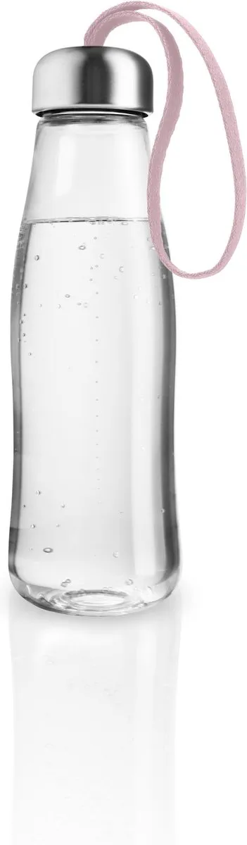 Eva Solo Drinkfles 500ml Glas Rose Quartz - 575046