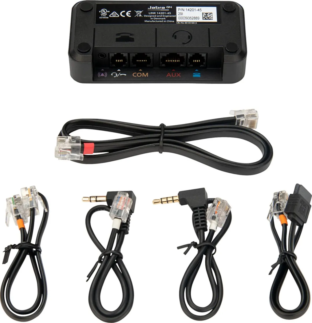 Jabra 14201-45 Bedieningsadapter - Zwart